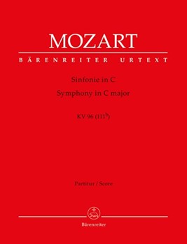 Symphony C major K. 96(111b) by Mozart Wolfgang Amadeus for 2Ob/2Hn/2T