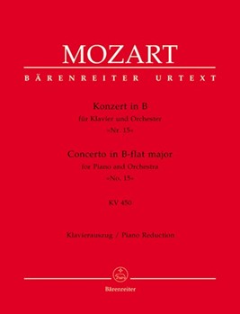 Concerto #15 K450 B Flat Major by Mozart Wolfgang Amadeus - Geifer - for 2 Piano 4 Hands