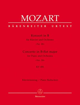 Concerto #18 K456 B Flat Major by Mozart Wolfgang Amadeus - Topel - for 2 Piano 4 Hands