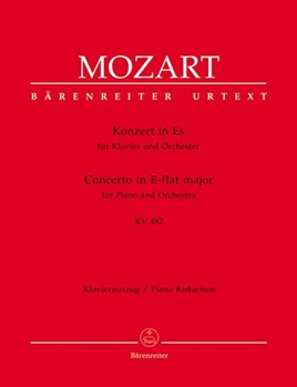 Concerto #22 K482 E-flat Major by Mozart Wolfgang Amadeus - Topel - for 2 Piano 4 Hands