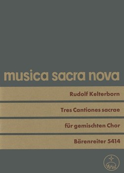 Tres Cantiones sacrae auf Texte aus den "Confessiones" des Augustinus (1967) -Quis mihi dabit - Ei m by Kelterborn Rudolf for Mixed Choir