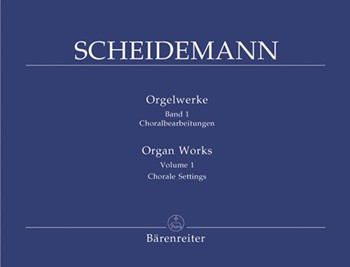 Organ Works Volume 1 -Chorale Settings- by Scheidemann Heinrich for Org