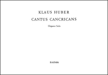 Cantus cancricans (1965) by Huber Klaus for Org