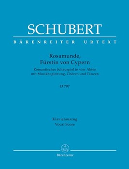 Rosamunde Furstin von Cypern D 797 -Romantic drama in vier acts with a musical accompaniment choru by Schubert Franz - Schellevis Hans - for ASolo/17sp