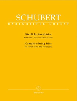 Complete String Trios by Schubert Franz for String Trio (Vln/vla/cel)