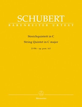 String Quintet In C D 956 by Schubert for Str Quintet