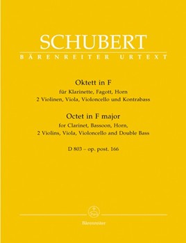 Octet In F Major D 803 - Opus Post 166 by Schubert Franz for Instrument Lg E