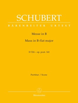 Missa B-flat major op. post.141 D 324 by Schubert Franz for SSolo/ASol