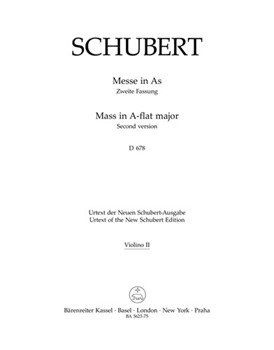 Missa A-flat major D 678 by Schubert Franz for