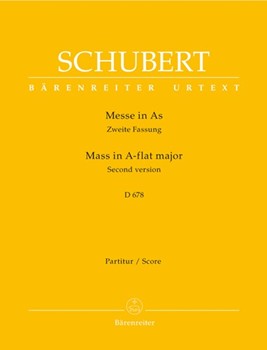 Missa A-flat major D 678 (Second version with the variant of the Osanna in excelsis and the Cum Sanc by Schubert Franz for SSolo/ASol