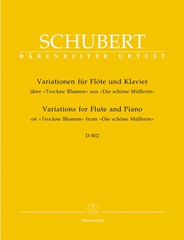Variations For Flute & Piano by Schubert Franz for Flute and Piano