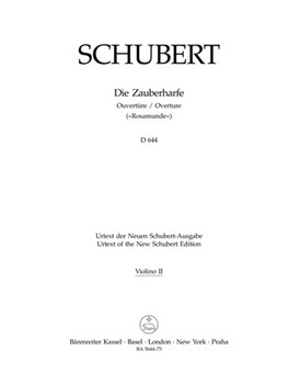 Die Zauberharfe. Ouverture C-Dur D 644 "Rosamunde" by Schubert Franz for
