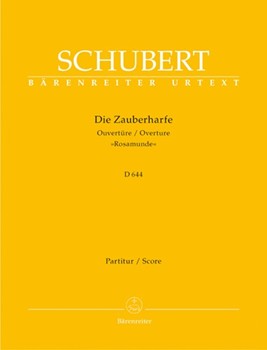 Die Zauberharfe. Ouverture C-Dur D 644 "Rosamunde" by Schubert Franz for 2Fl/2Ob/2c