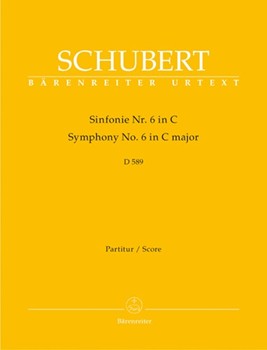 Symphony Nr. 6 C major D 589 by Schubert Franz for Full Score