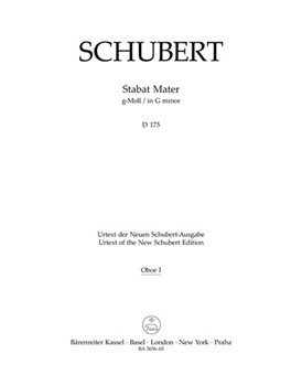 Stabat Mater g-Moll D 175 by Schubert Franz for