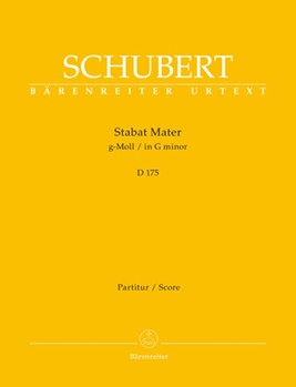 Stabat Mater g-Moll D 175 by Schubert Franz for Mixed Choir