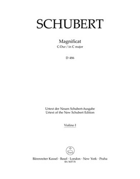 Magnificat C-Dur D 486 by Schubert Franz for