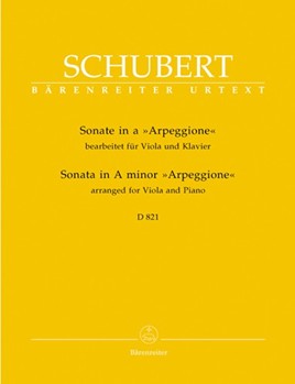 Sonate In A Minor Arpeggione D 821 by Schubert Franz - Wrochem Ulrich von - for Viola and Piano