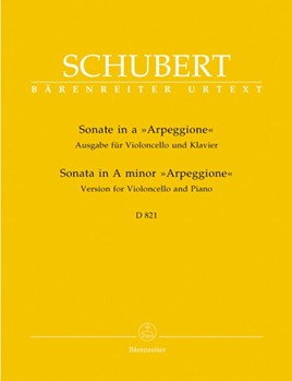 Sonate In A Arpeggione by Schubert Franz - Storck Klaus - for Cello and Piano