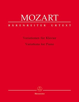 Variations For Piano by Mozart Wolfgang Amadeus for Piano