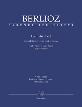 Les nuits d'ete for Solo Voice and Orchestra op. 7 Hol. 81B -Six Melodies- (Second version) by Berlioz Hector - Woodfull-Harris Douglas - for Voices/2Fl