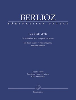 Les Nuits D'ete by Berlioz Hector - Woodfull-Harris Douglas - for Medium Voice