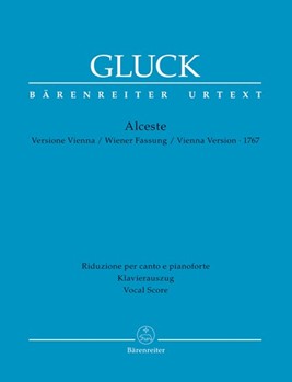Alceste -Tragedia per musica in three acts- (Vienna version 1767) by Gluck Christoph Willibald - Schellevis Hans - for 4Sg-S-solo2Sg-T-solo2Sg-Bar-solo3Sg-B-soloMixedCh-SATBTz-BalOrch