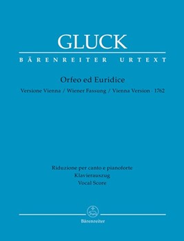 Orpheus and Eurydice -Opera in three acts- (Vienna Version 1762) by Gluck Christoph Willibald - Moehn Heinz - for 2SSolo/ASo