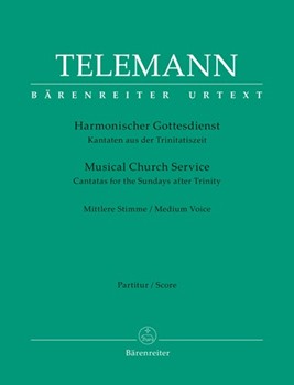 Musical Church Service -Cantata for the Sundays after Trinity- by Telemann Georg Philipp for miVoice/In