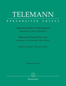 Musical Church Service -Cantata for the Sundays after Trinity- by Telemann Georg Philipp for miVoice/In