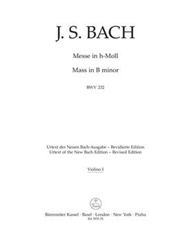 Mass B minor BWV 232 (New revised version) by Bach Johann Sebastian for