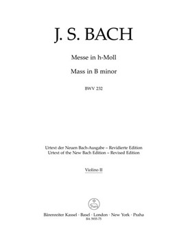 Mass B minor BWV 232 (New revised version) by Bach Johann Sebastian for