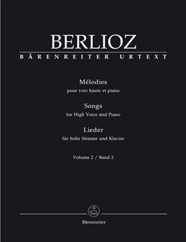 Songs Volume 2 by Berlioz Hector for High Voice and Piano