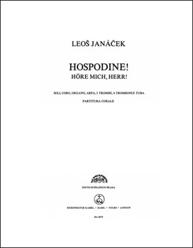 Hospodine - Hore mich Herr (Kyrie) -Solisten2 Chore Instrumente- by Janacek Leos for SSolo/ASol