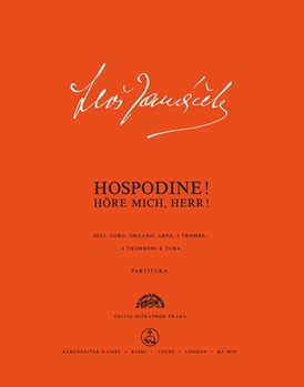 Hospodine - Hore mich Herr (Kyrie) -Solisten 2 Chore und Instrumente- by Janacek Leos for SSolo/ASol