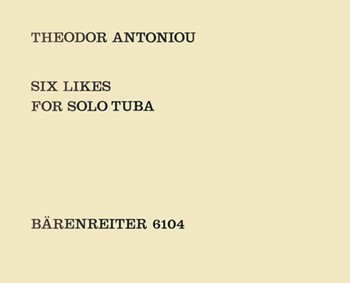 Six Likes (1967) by Antoniou Theodore for Tb