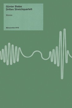 String Quartet Nr. 3 (1969) by Bialas Gunter for 2V/Va/Vc