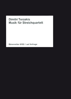 Musik fur String Quartet (1969) by Terzakis Dimitri for 2V/Va/Vc