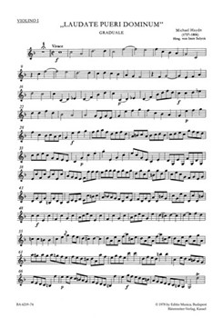 Laudate pueri Dominum -Graduale- by Haydn Michael for