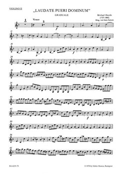 Laudate pueri Dominum -Graduale- by Haydn Michael for