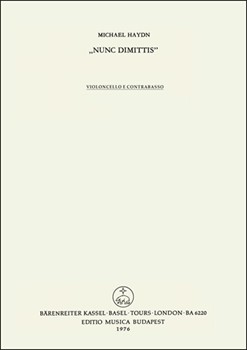 Nunc dimittis -Graduale- by Haydn Michael for