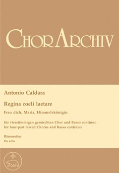 Regina coeli laetare -Freu dich Maria Himmelskonigin- by Caldara Antonio for Mixed Choir