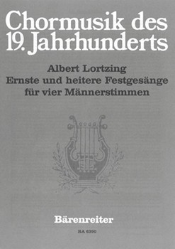 Ernste und heitere FestGesange by Lortzing Gustav Albert for TTBB