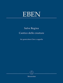 Salve Regina (Lateinisch) by Eben Petr for SATB