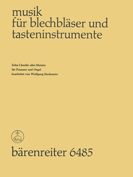 Zehn Chorale alter Meister by - Stockmeier Wolfgang - for Trombone/O