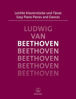 Easy Piano Pieces & Dances by Beethoven Ludwig van for Piano