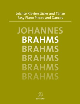 Easy Piano Pieces & Dances by Brahms Johannes for Piano