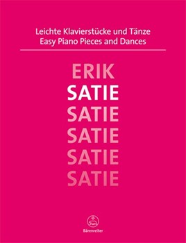 Easy Piano Pieces & Dances by Satie Erik for Piano