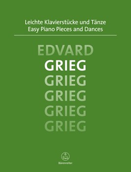 Easy Piano Pieces & Dances by Grieg Edvard for Piano