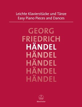 Easy Piano Pieces & Dances by Handel George Frideric - Topel - for Piano